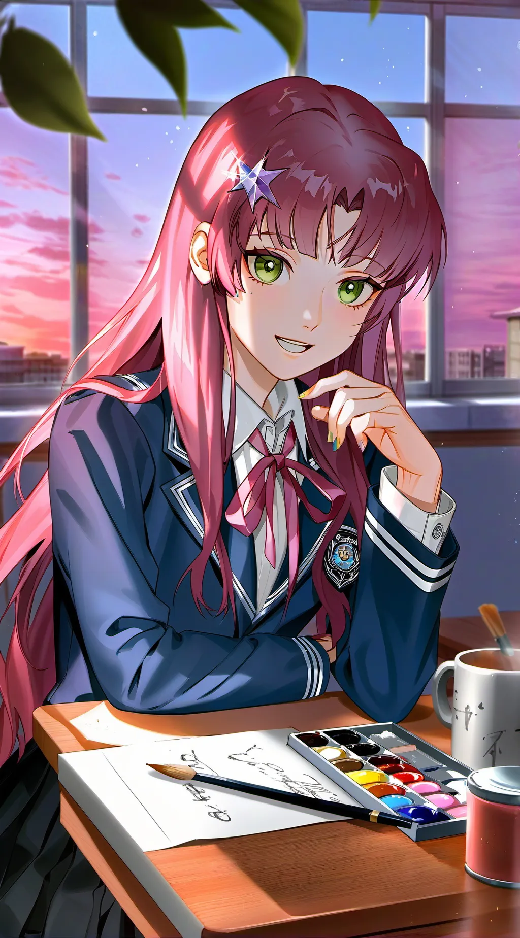 ai character: Yume background