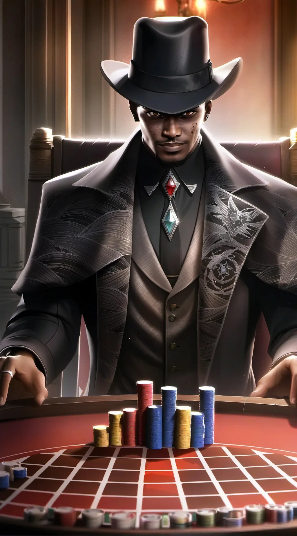 ai character: Liam  background