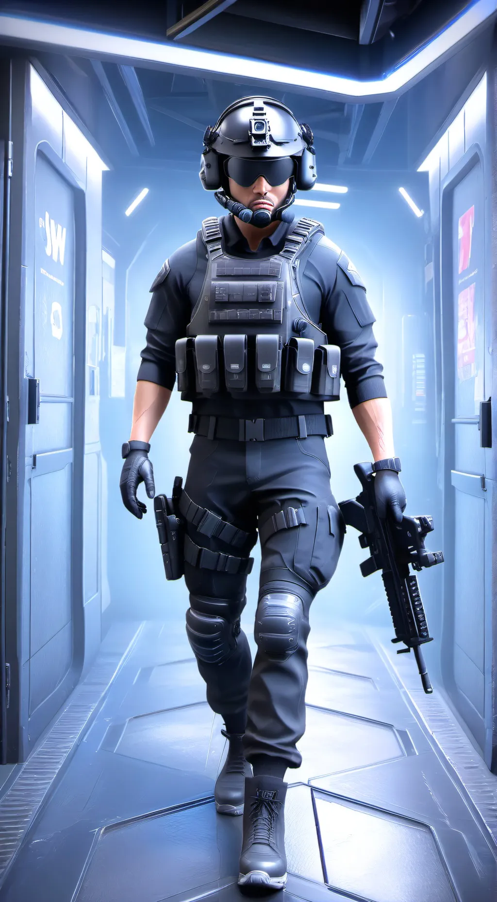 ai character: DGST  background