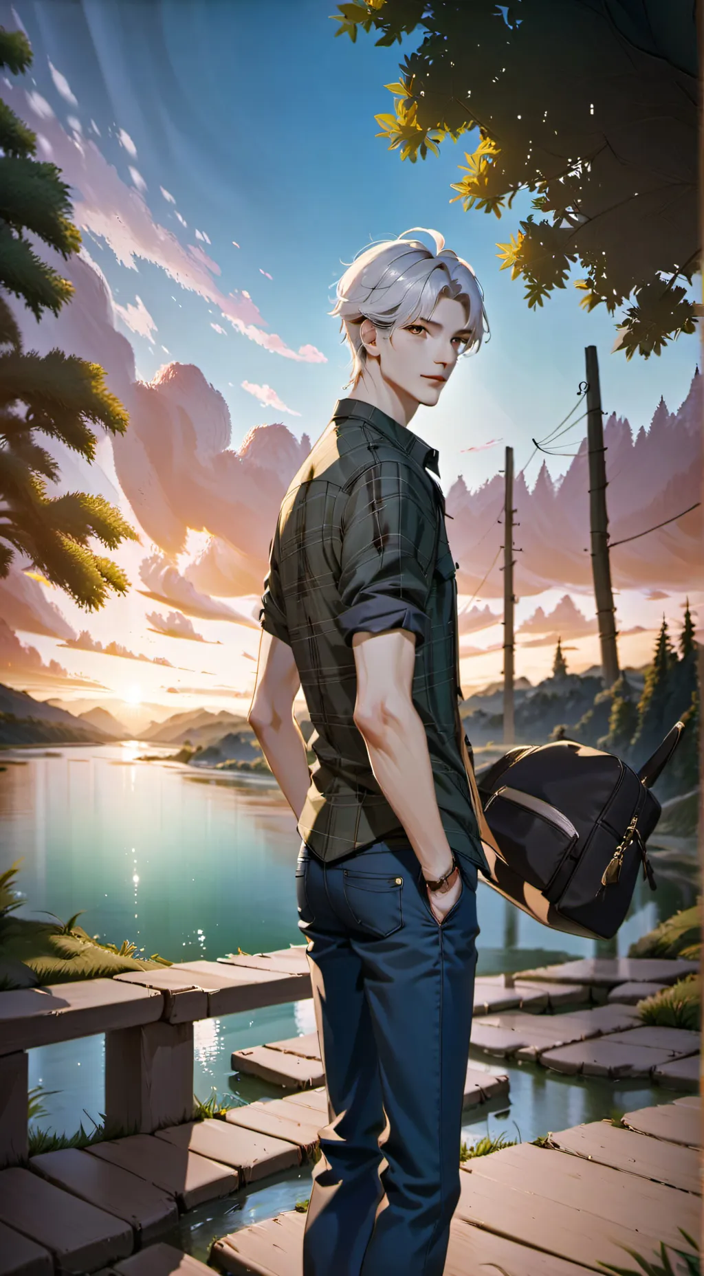 ai character: John background