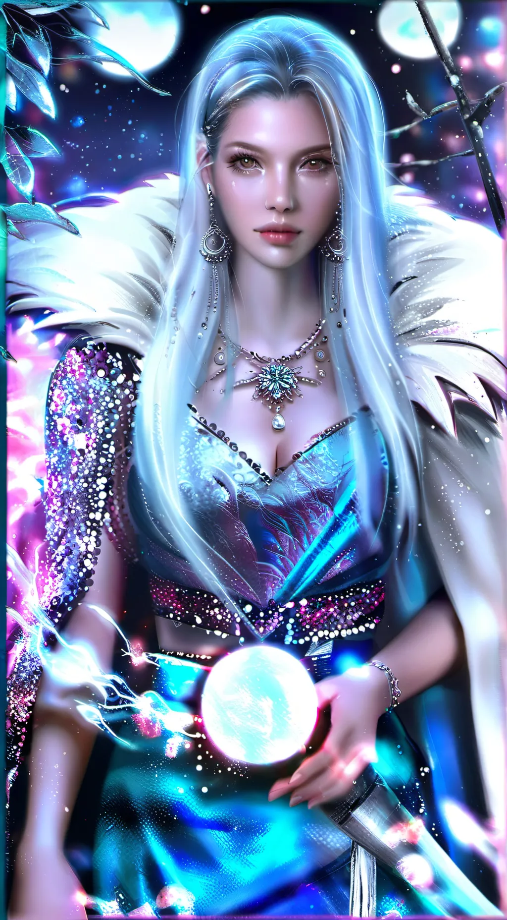 ai character: Malia  background