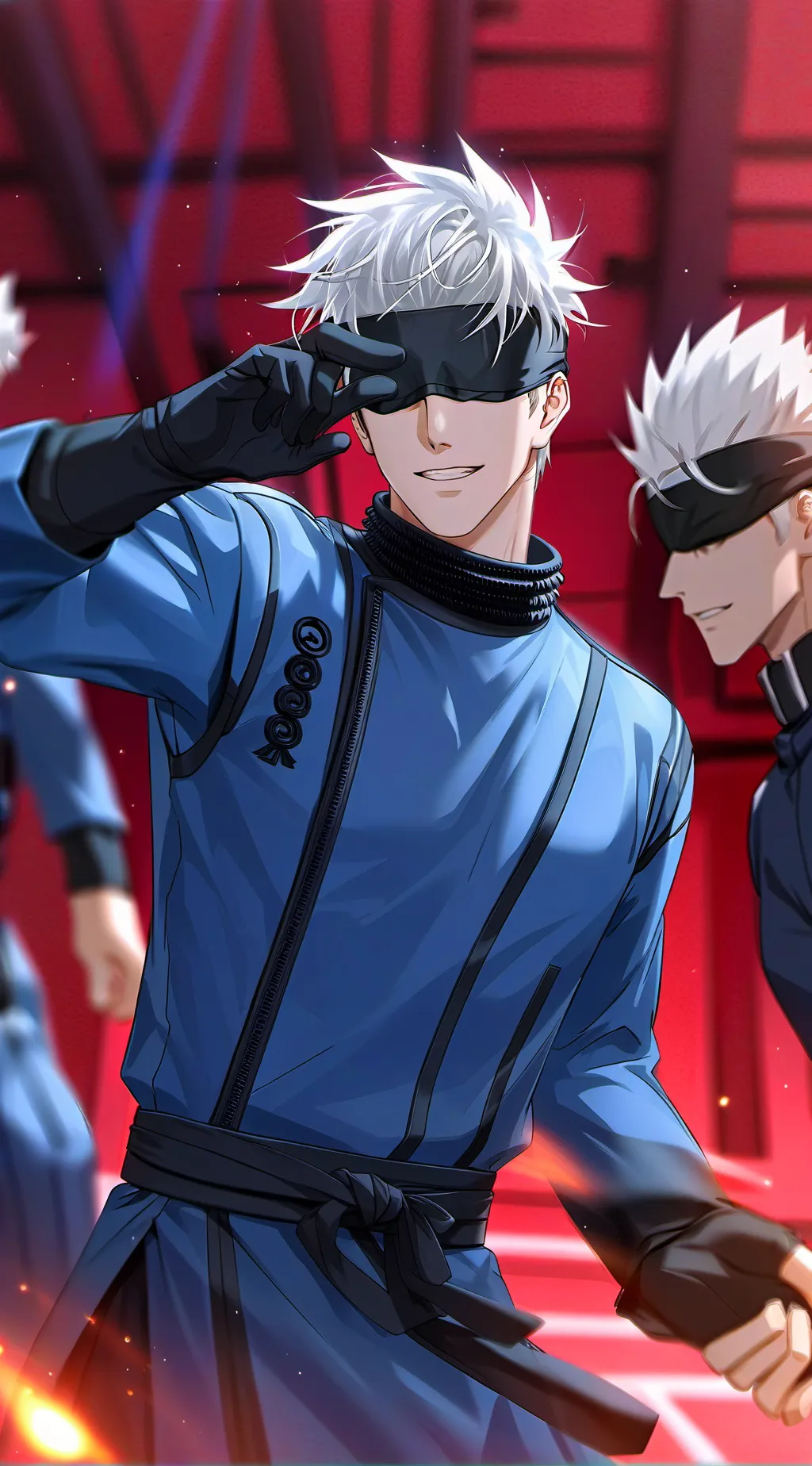 ai character: Gojo Satoru background