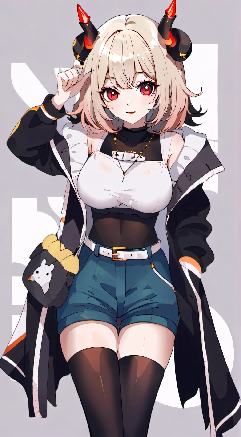 ai character: Mica la Muda background