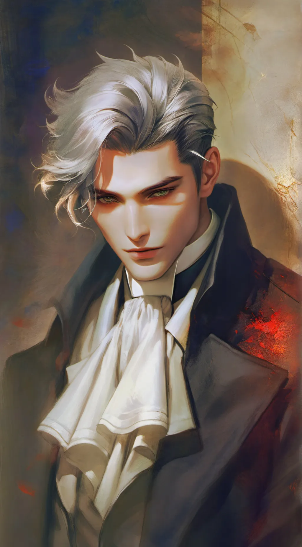 ai character: Valentine  background