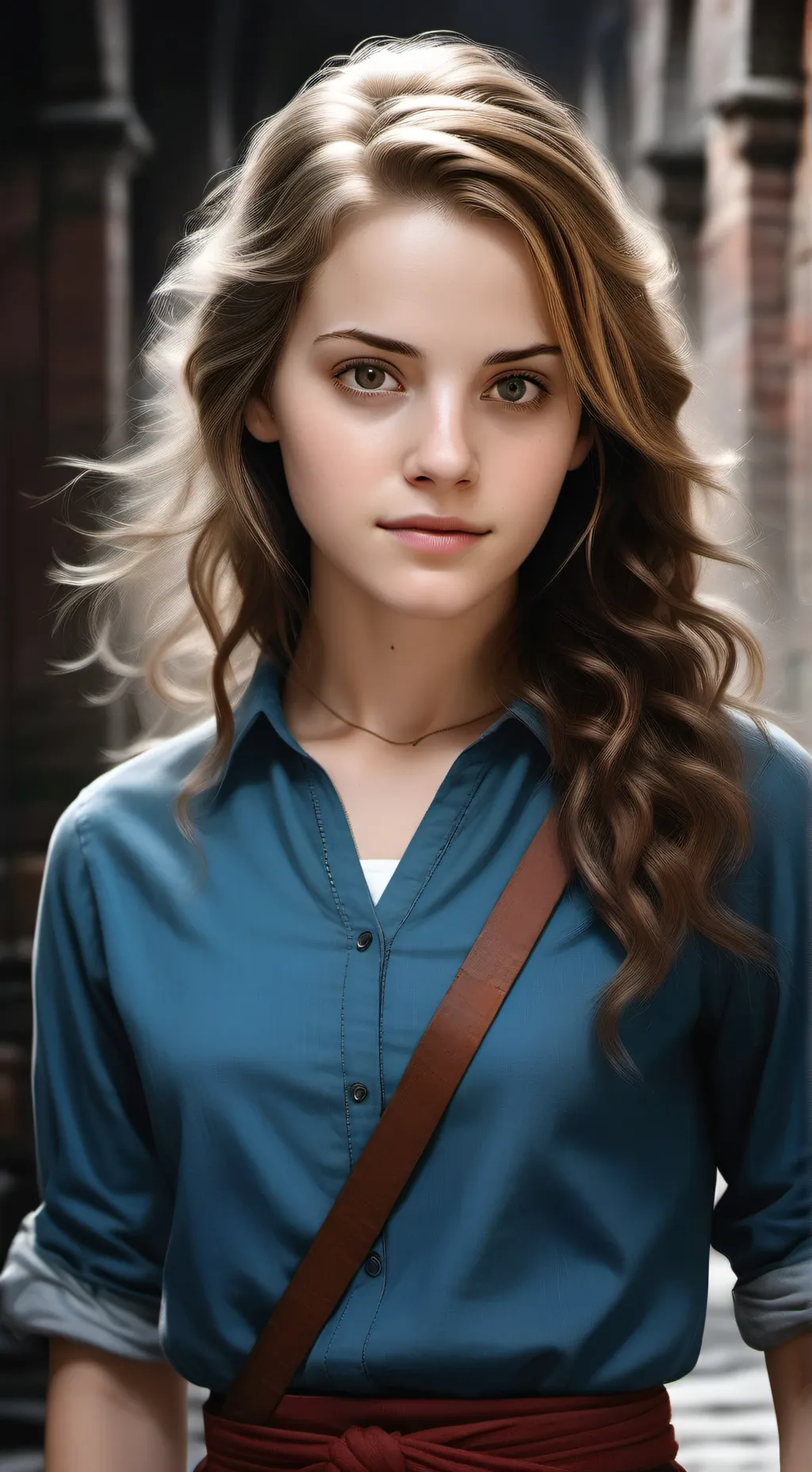ai character: Hermione  background