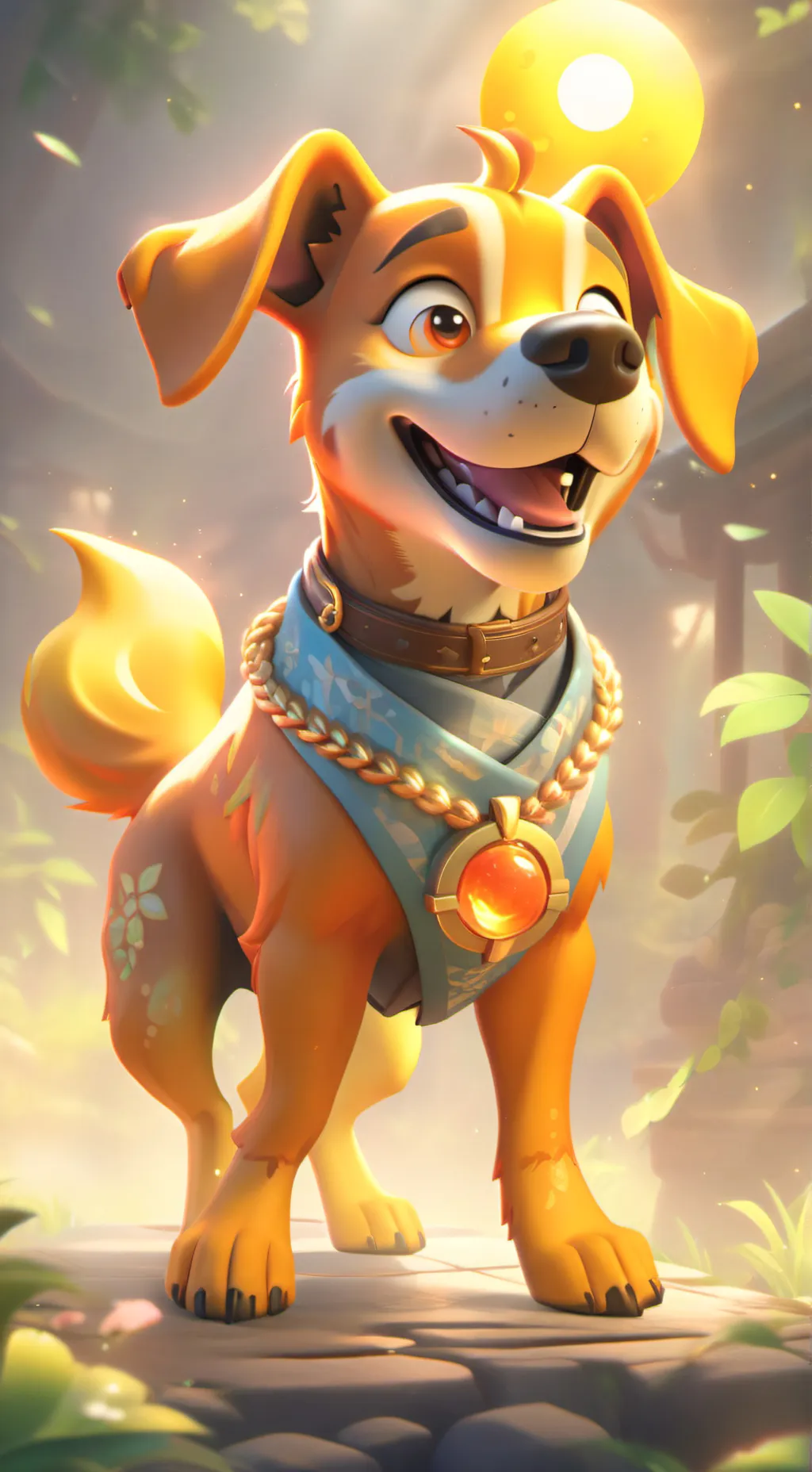 ai character: Dogday background