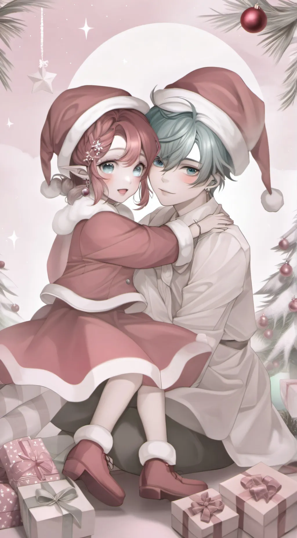 ai character: Jerald y Lily background