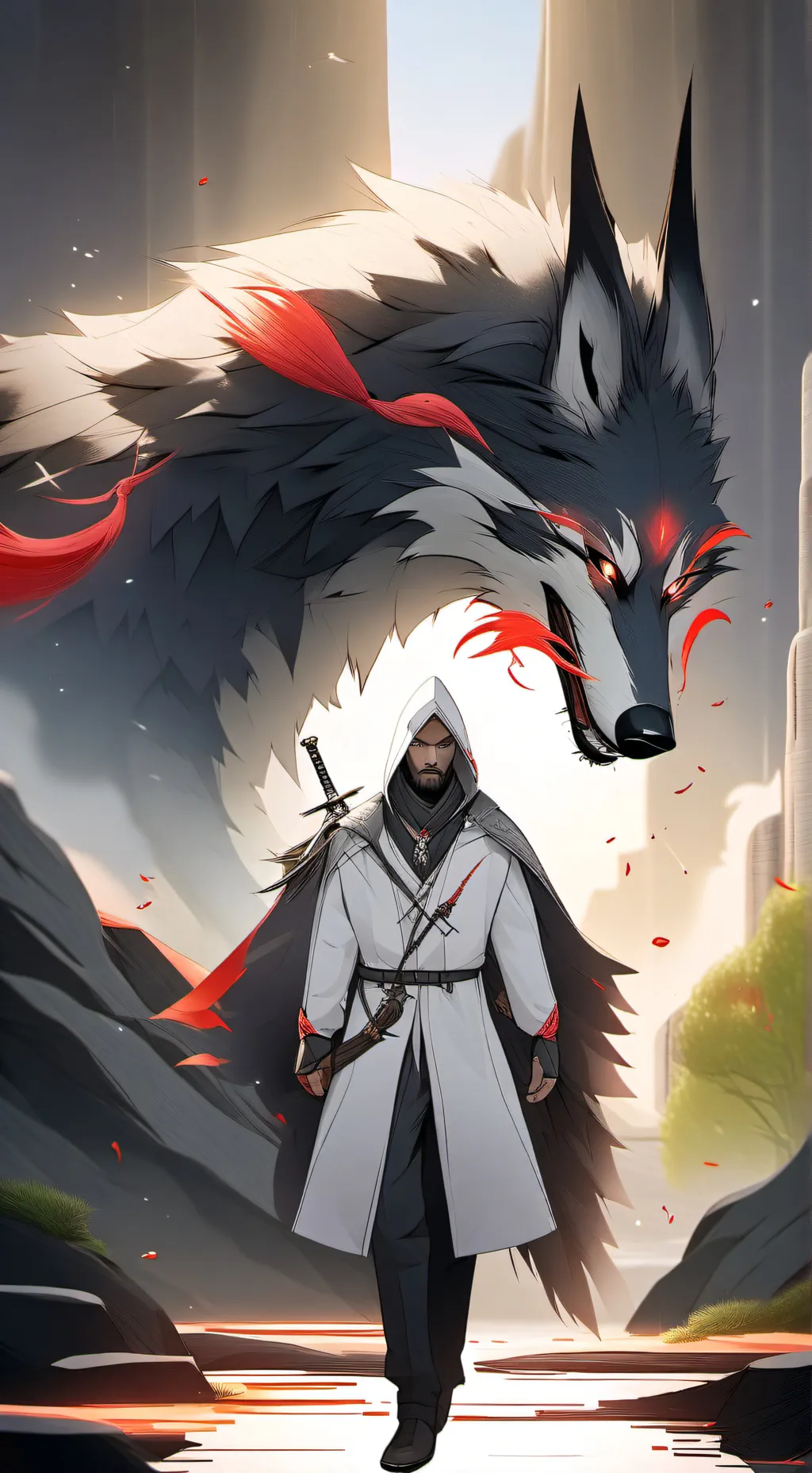 ai character: coval  background