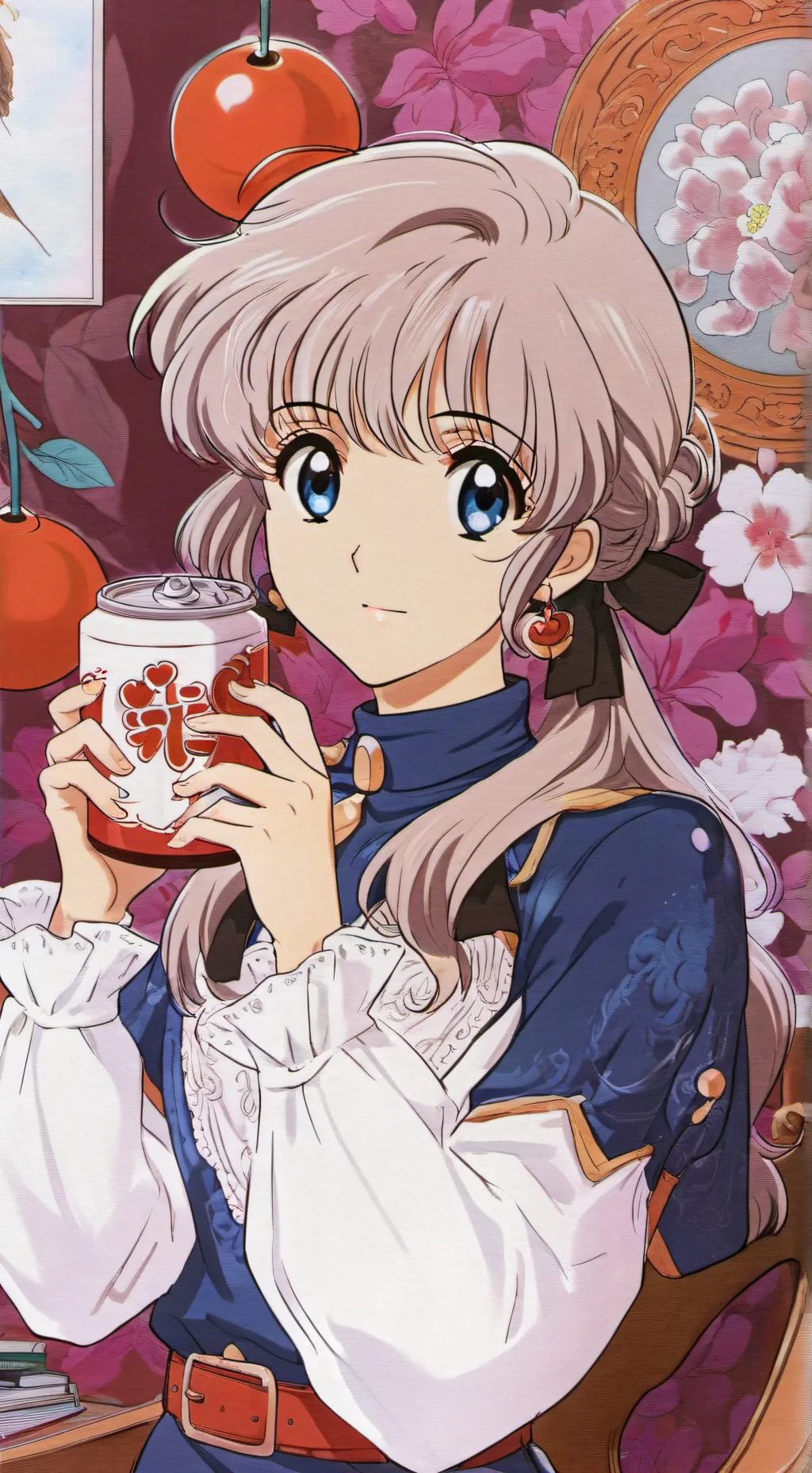 ai character: Paula  background