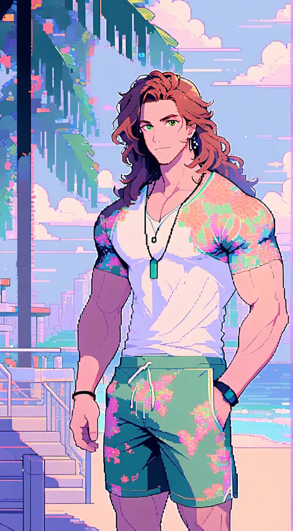 ai character: Noah background