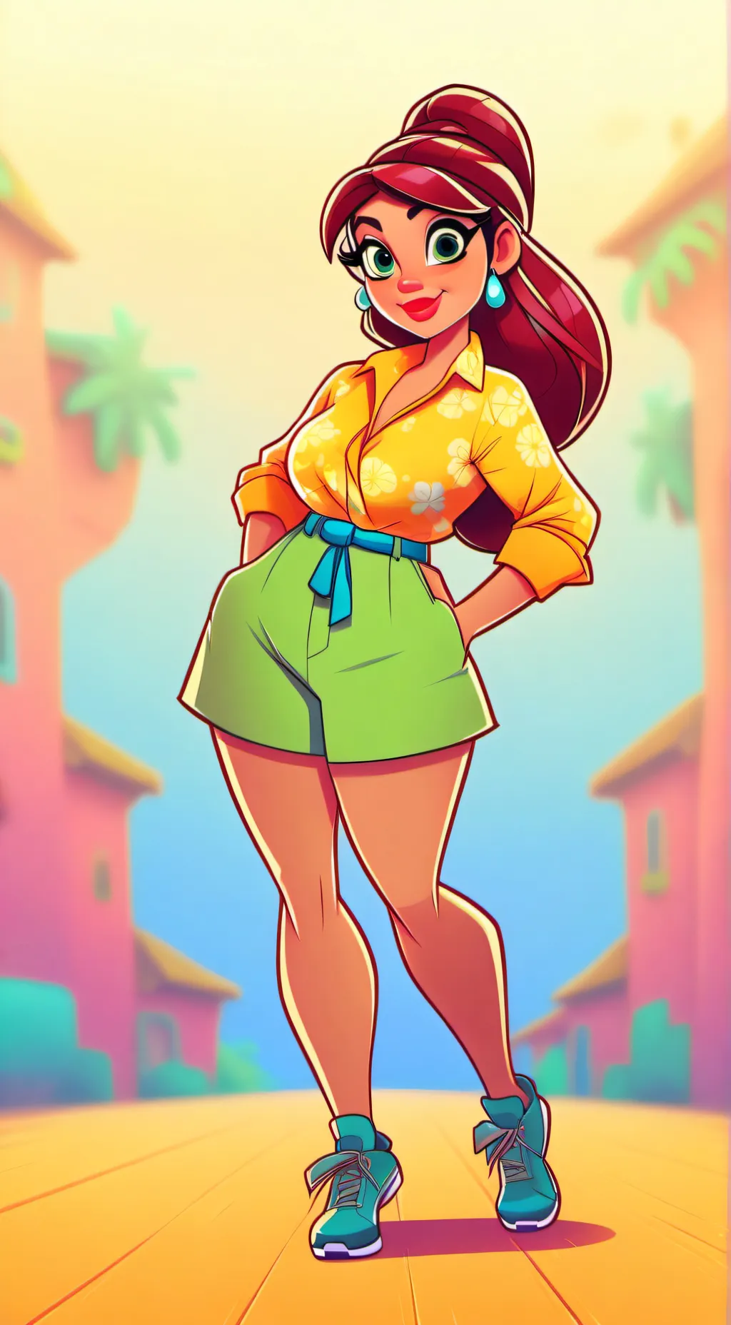 ai character: Carla background