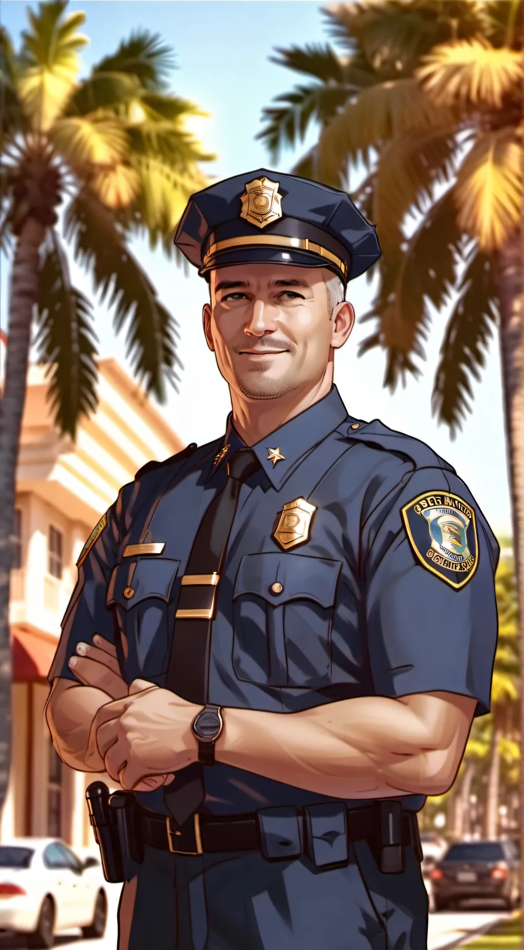 ai character: Max Miler background