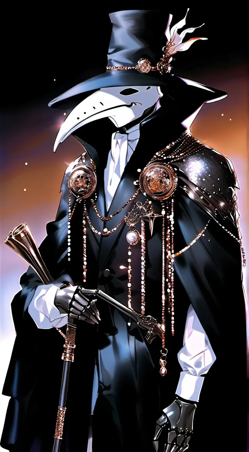 ai character: Plague background