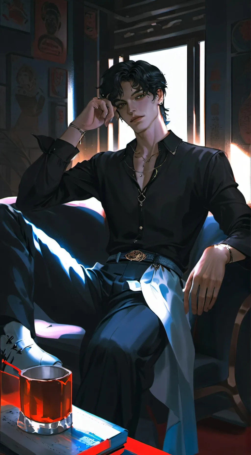 ai character: Kyrell background