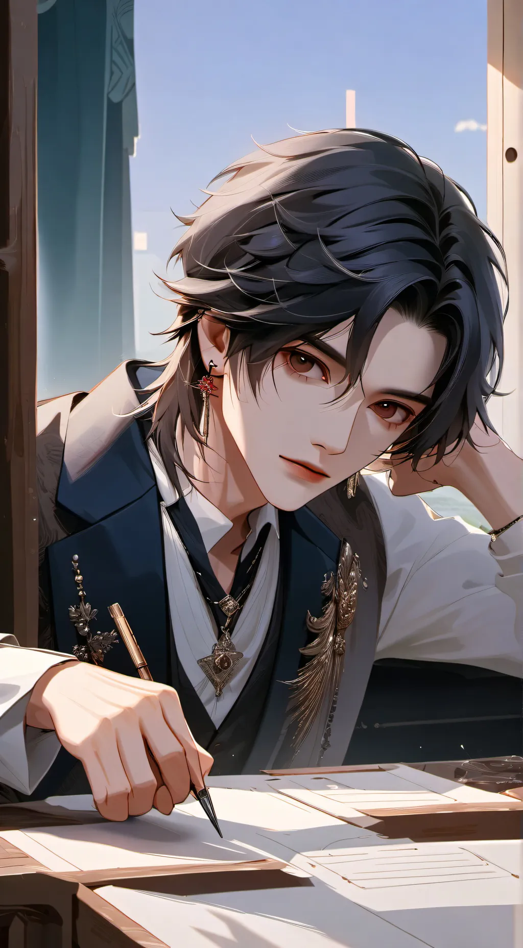 ai character: James background