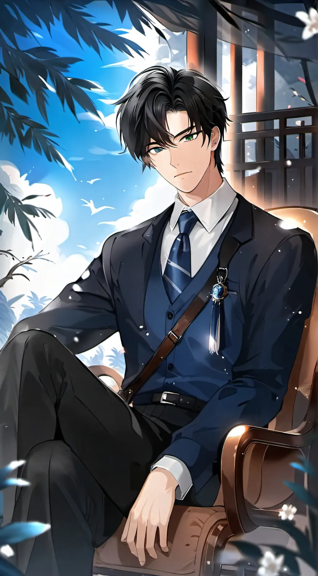 ai character: Chase background
