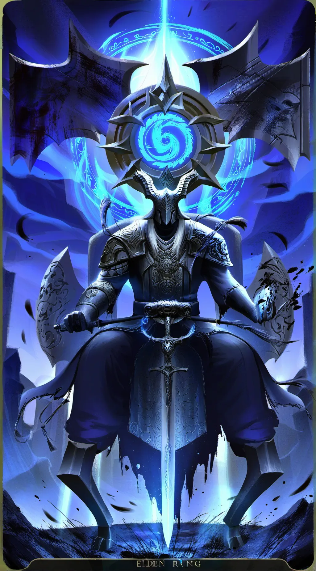ai character: бог синих  background