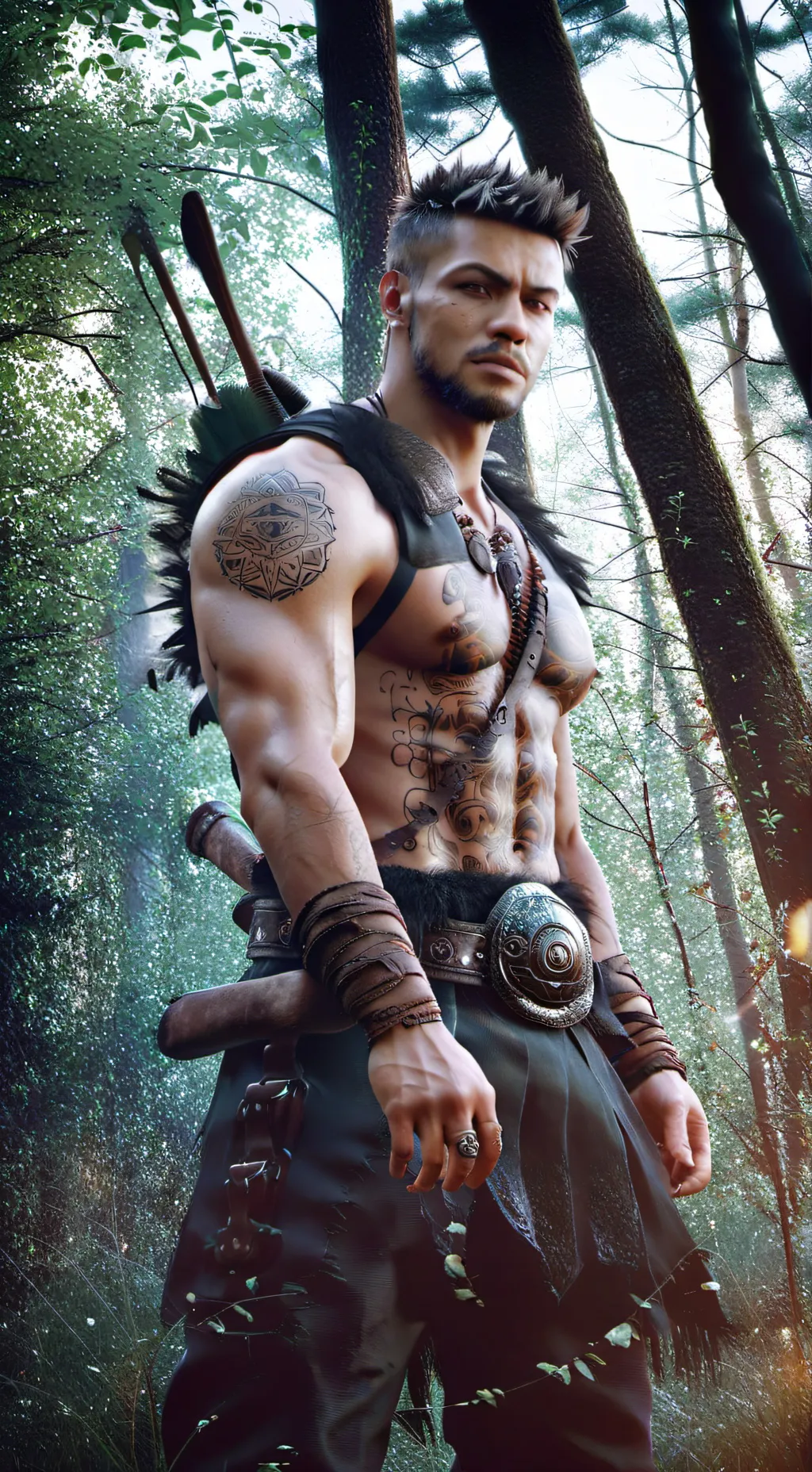 ai character: Tristan  background