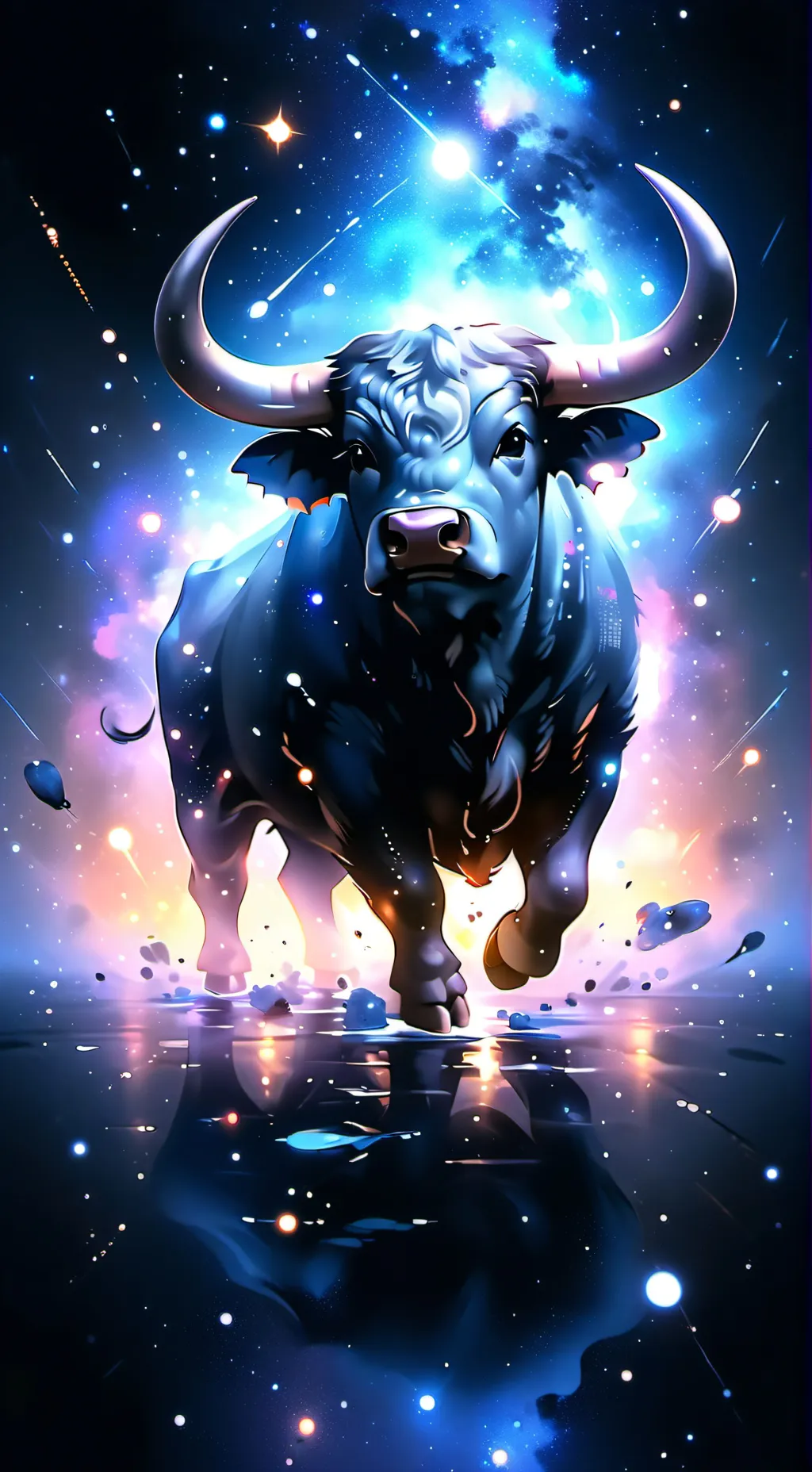 ai character: Bull infection background