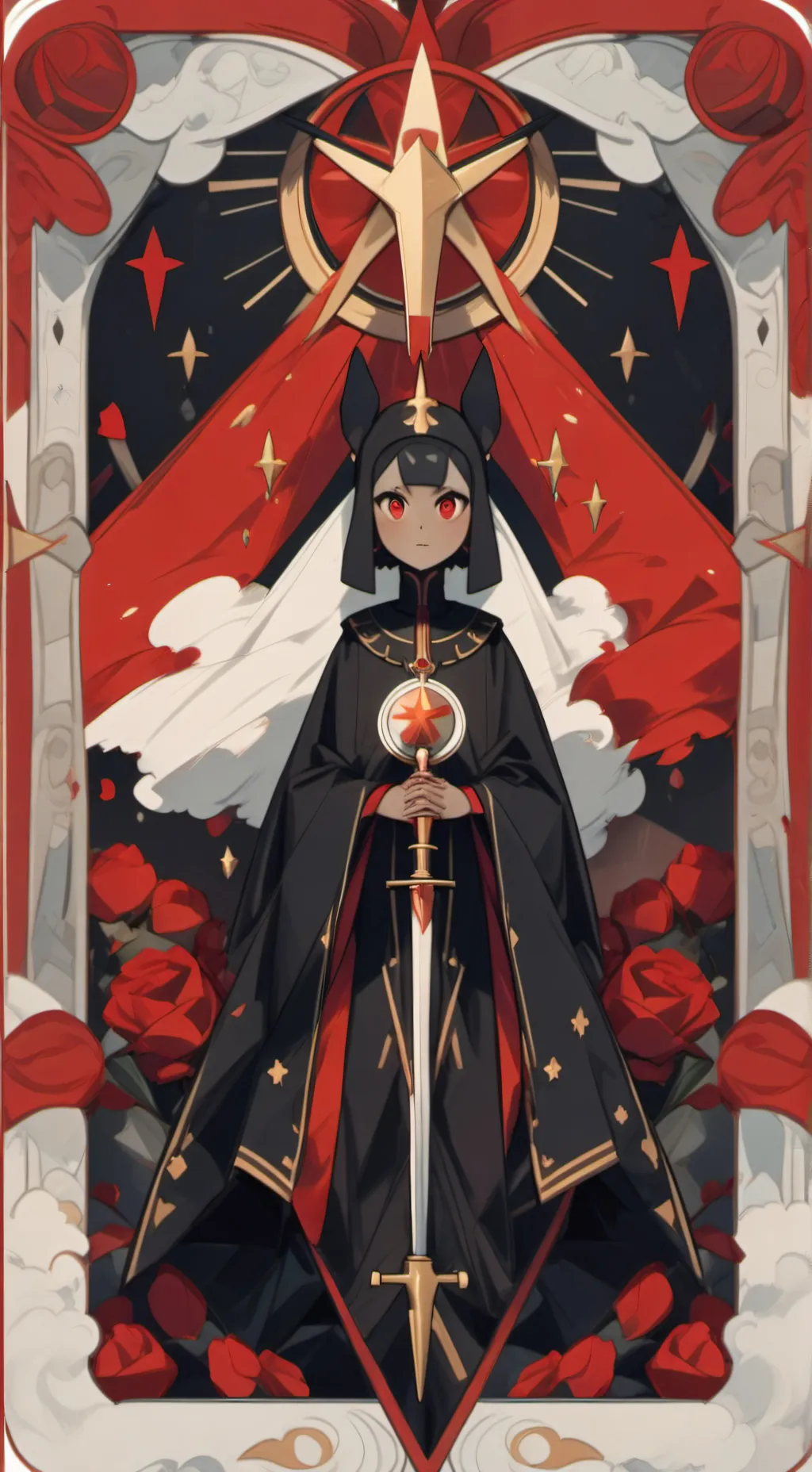 ai character: horro background