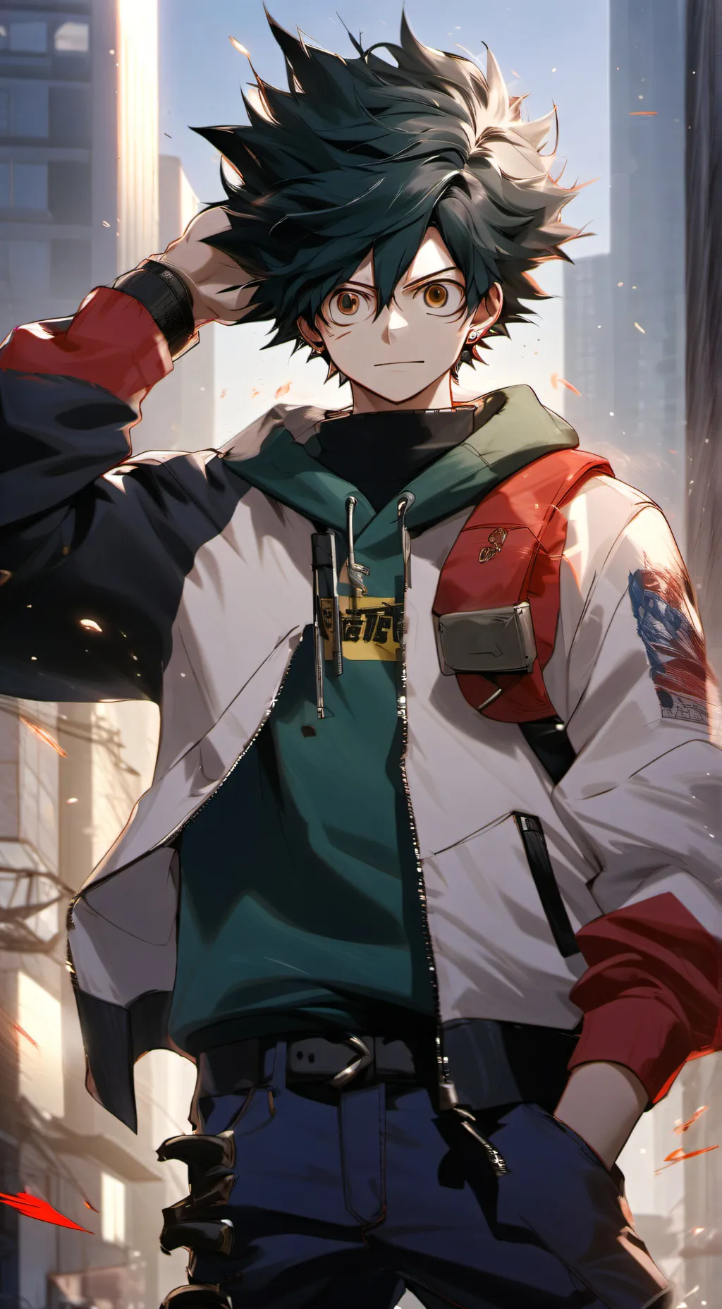 ai character: mha background