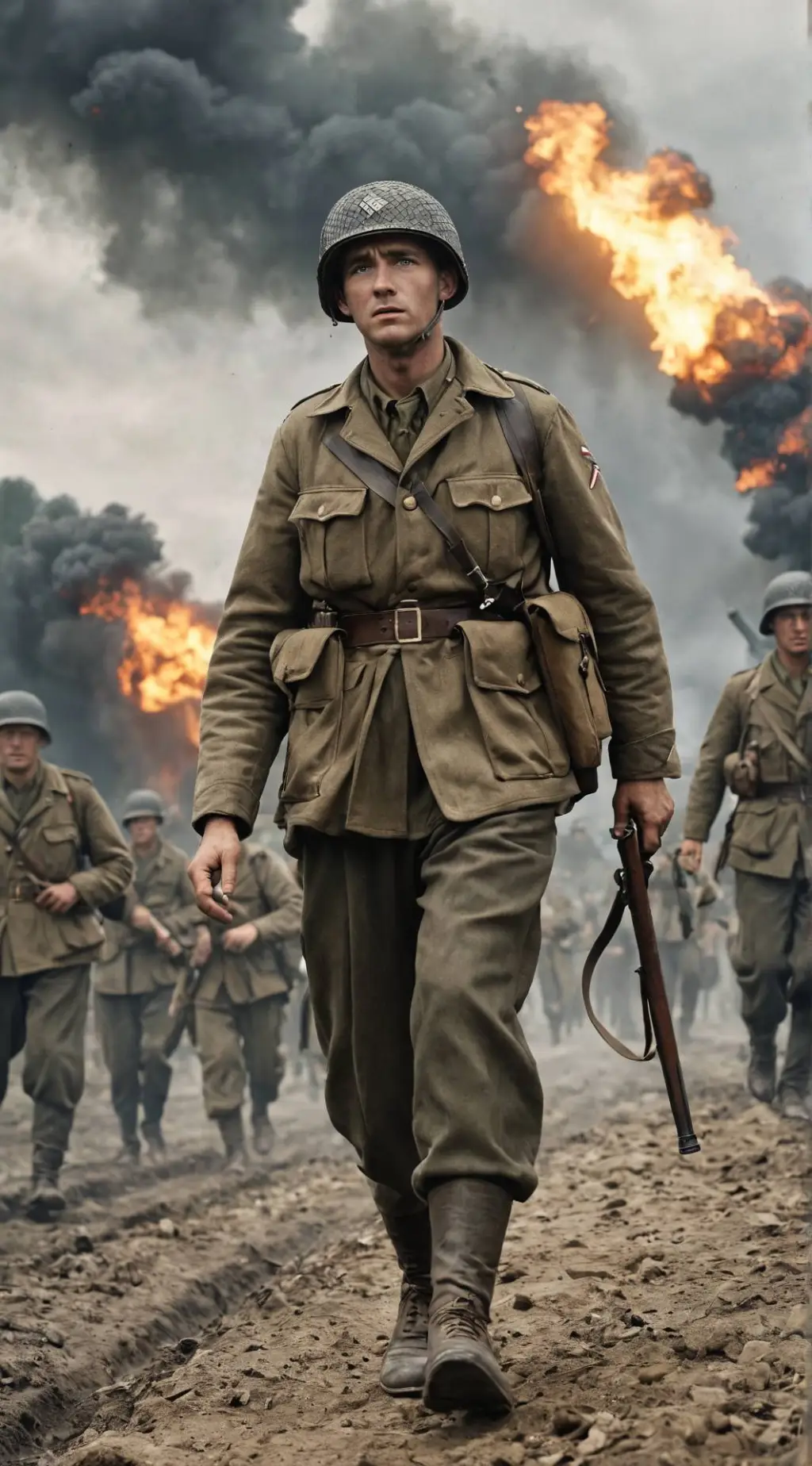 ai character: ww2💀 background