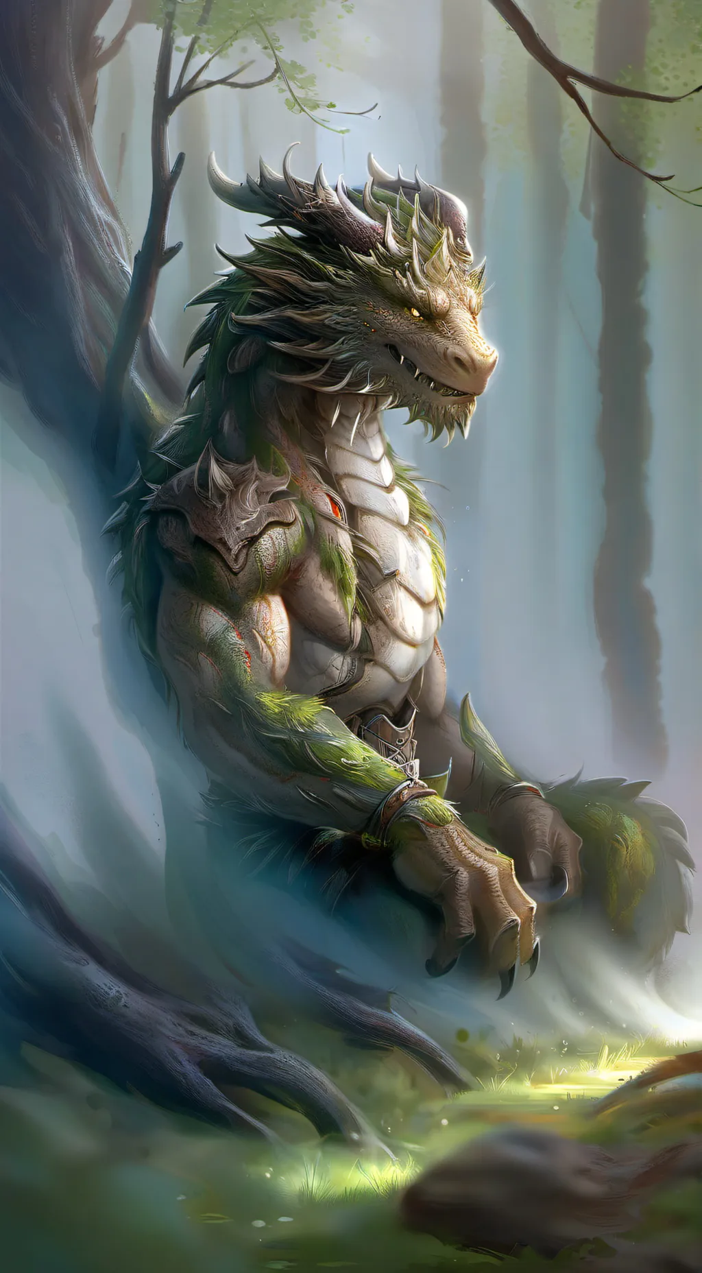 ai character: Stump background