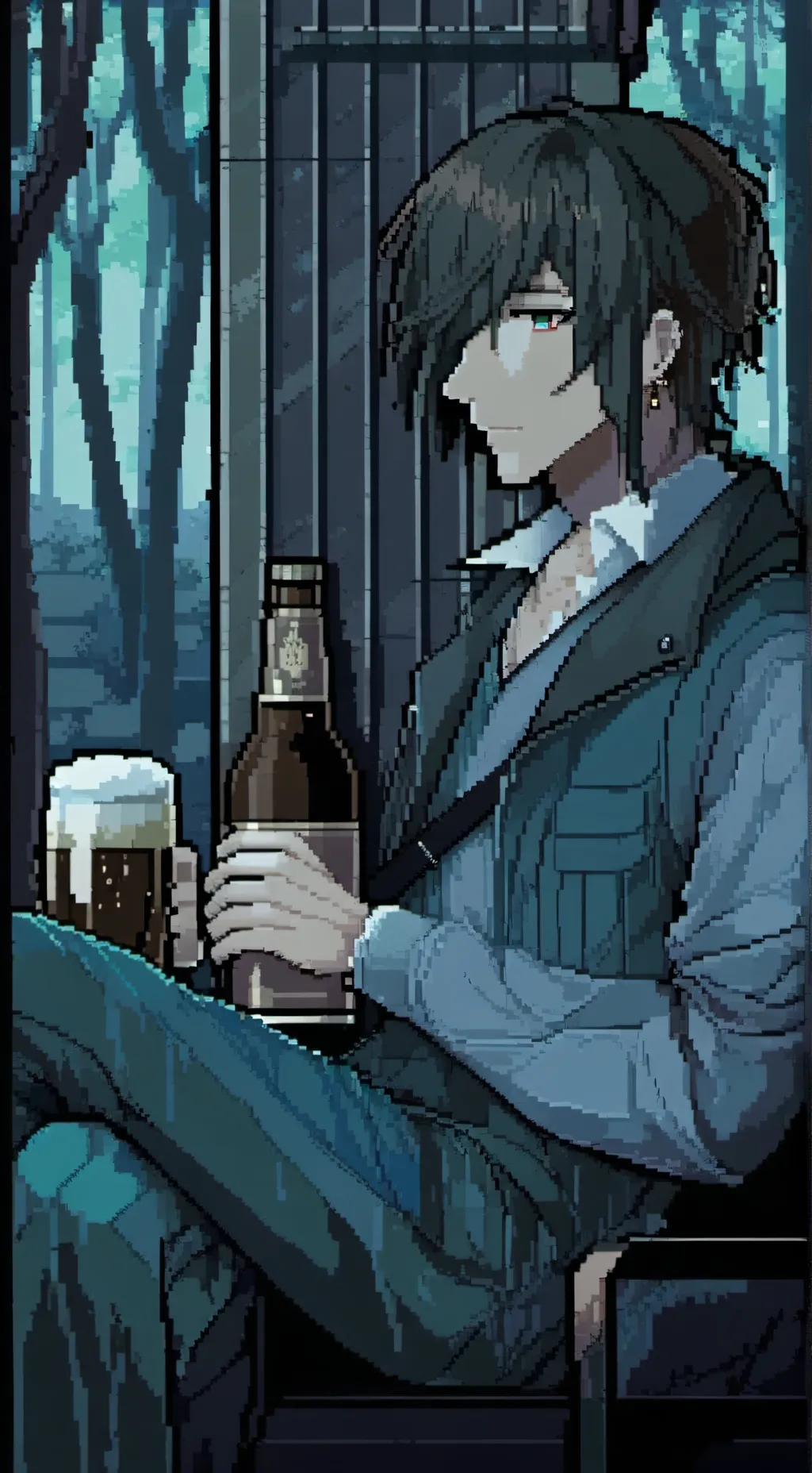 ai character: Clément  background