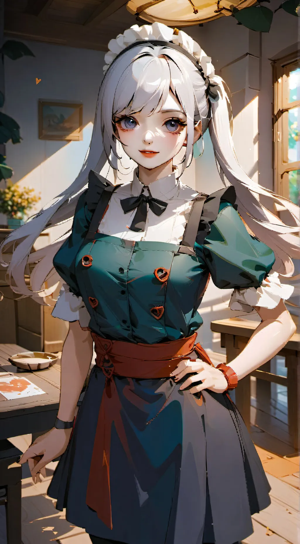 ai character: Эля background