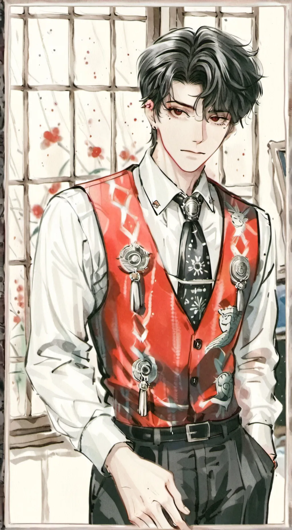 ai character: Josiah ￼ background
