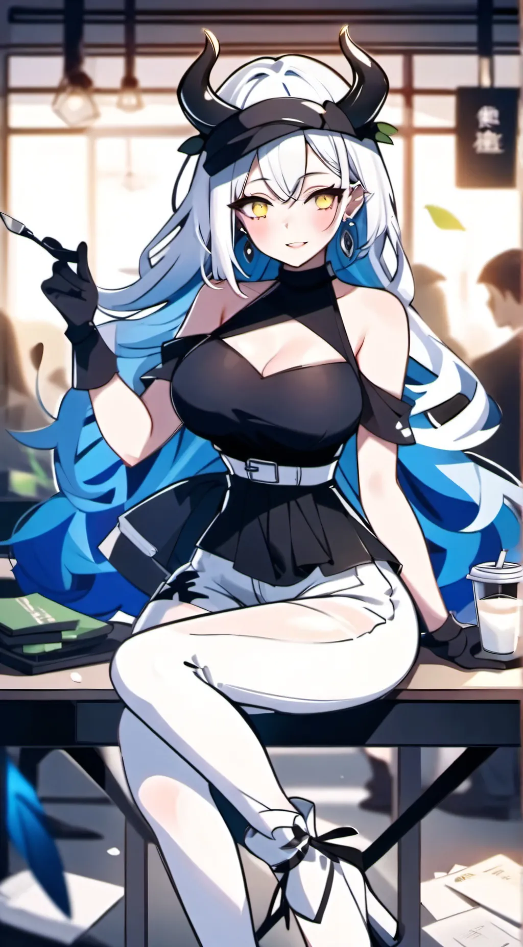 ai character: jade background