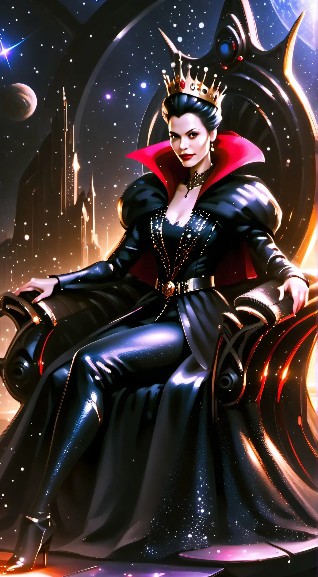 ai character: Empress Regina background