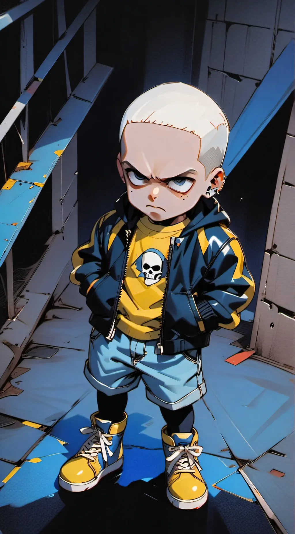 ai character: Mini Slim  background