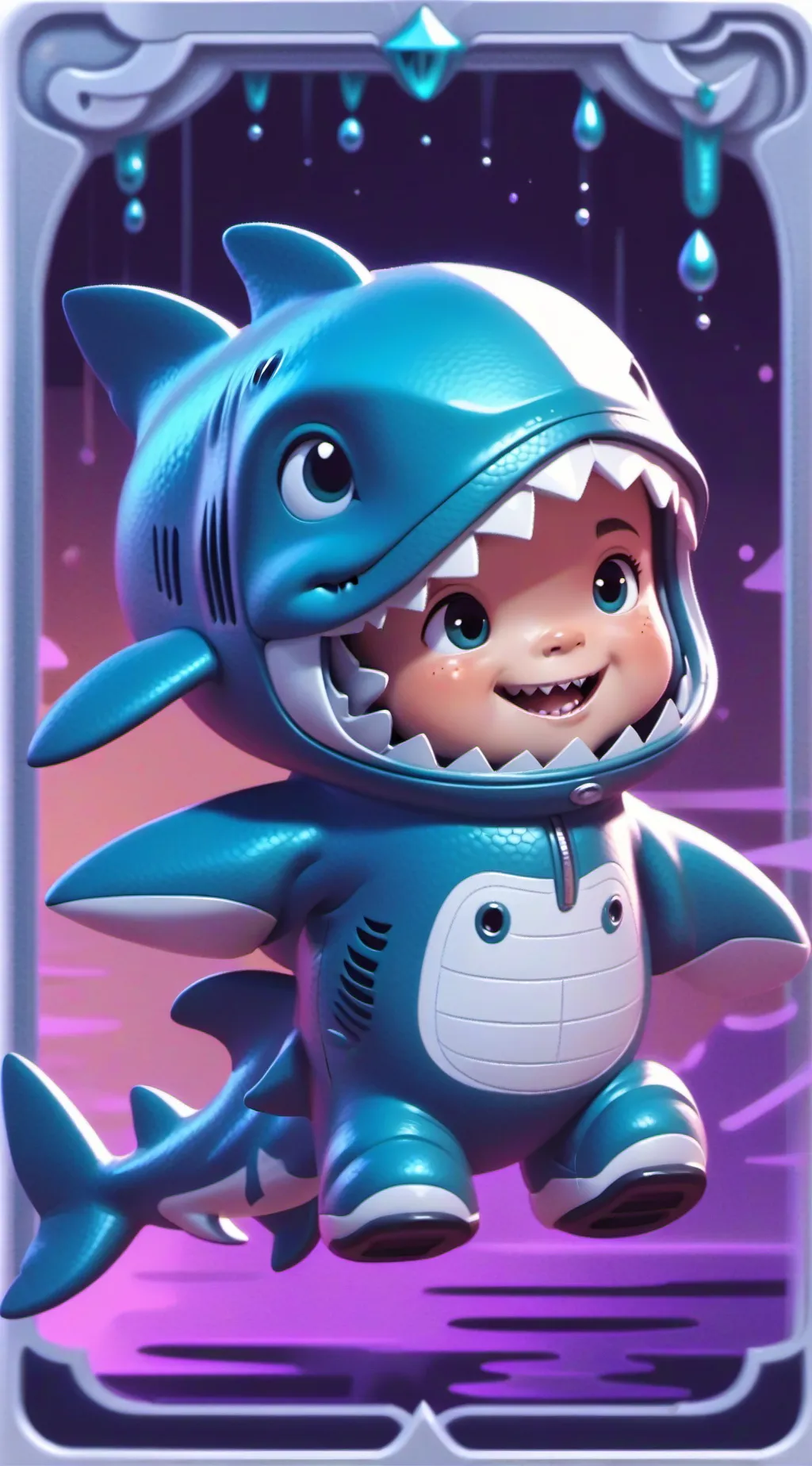 ai character: Abandoned baby background