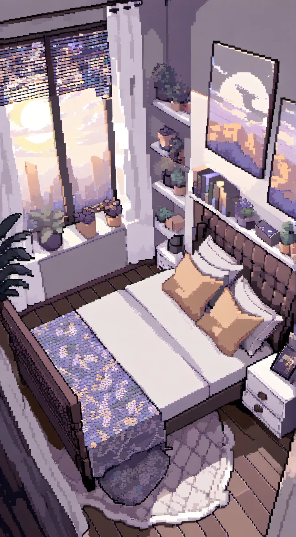ai character: ☀️Dogday x Catnap🌌 background