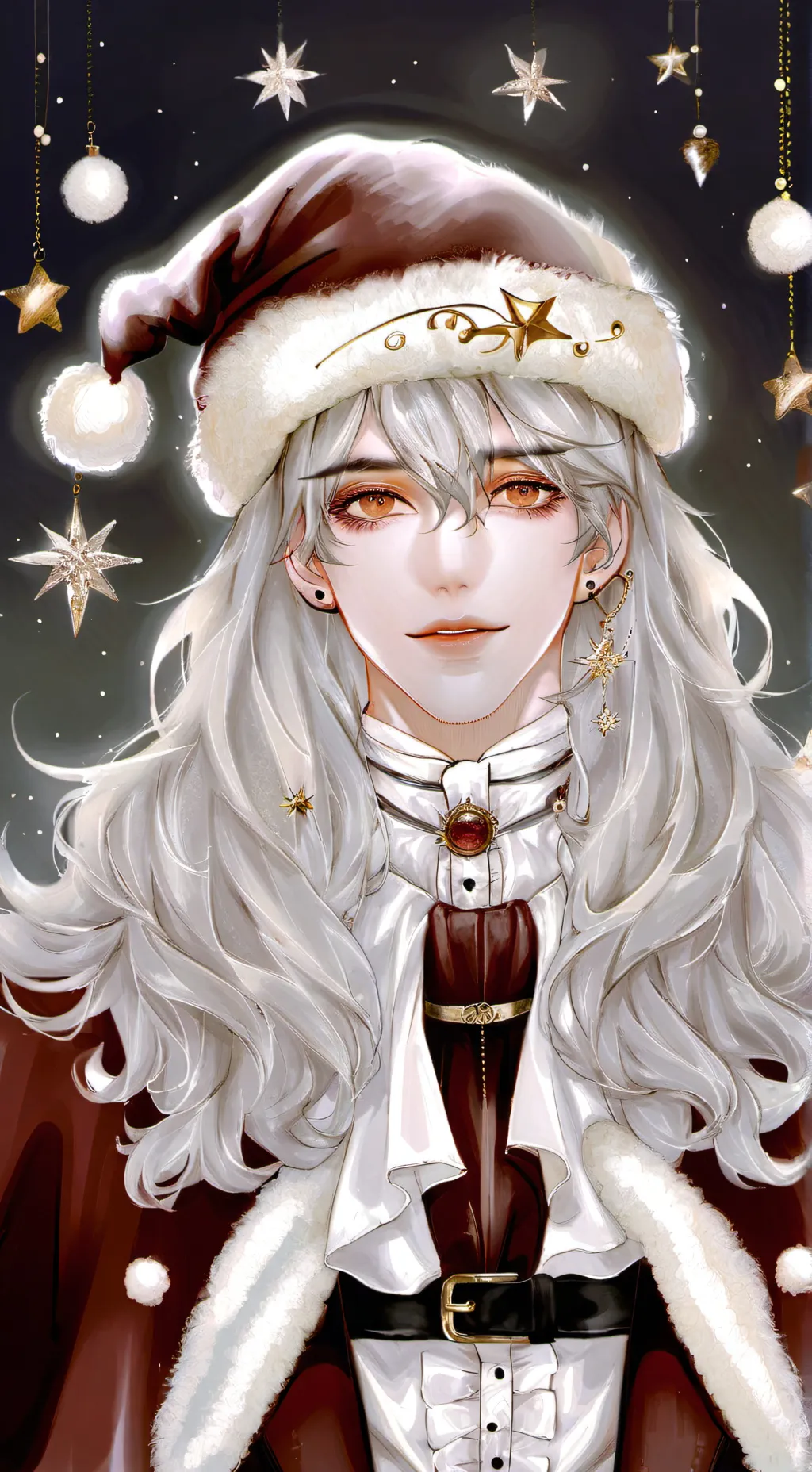 ai character: santa background