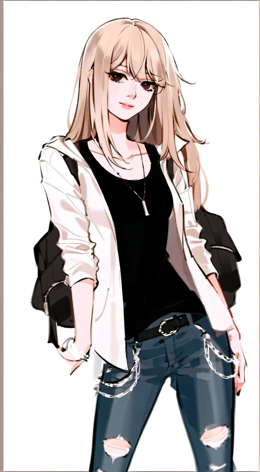 ai character: Hailey background