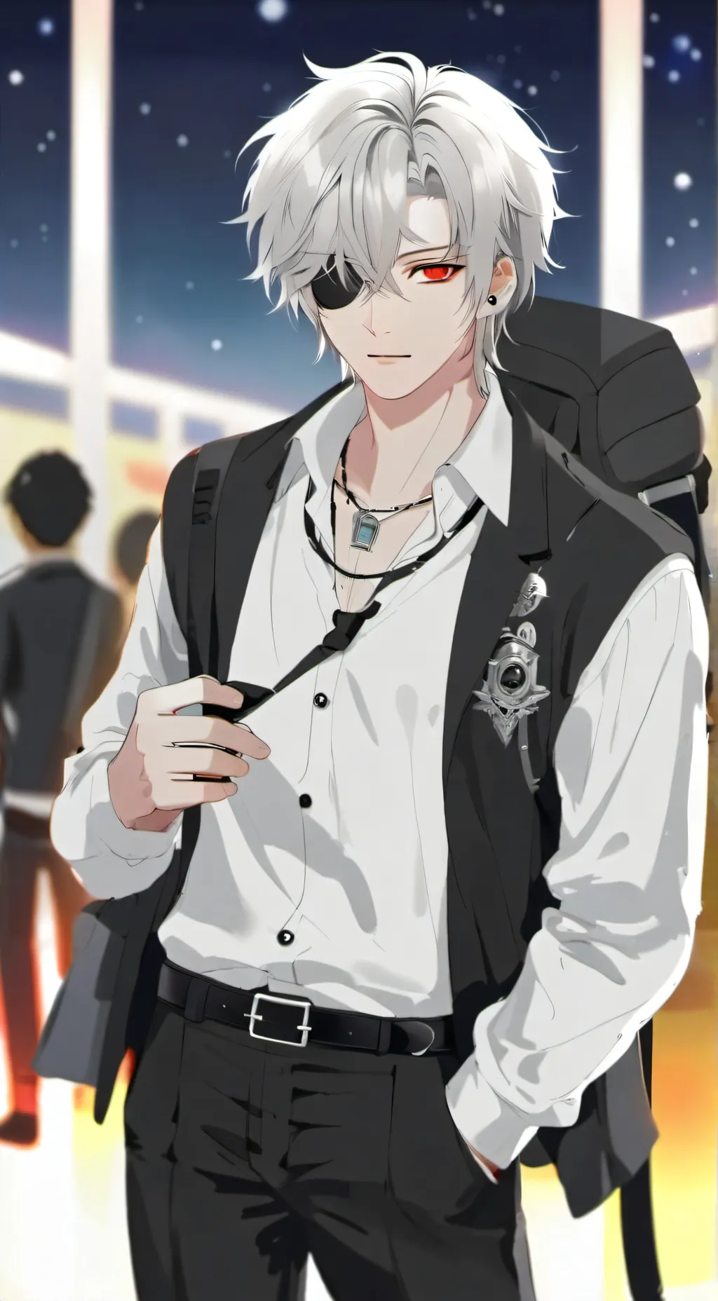 ai character: Isaac background