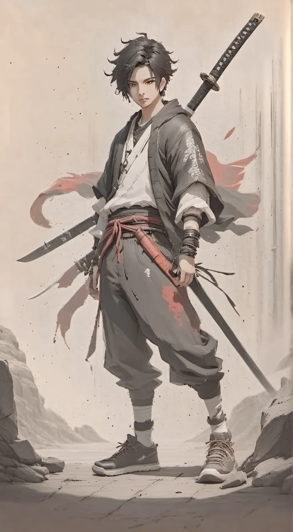 ai character: batalla final background