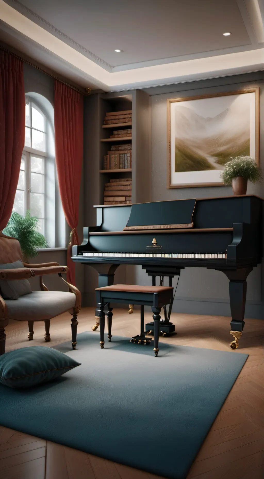 ai character: CHOIR + FPE background