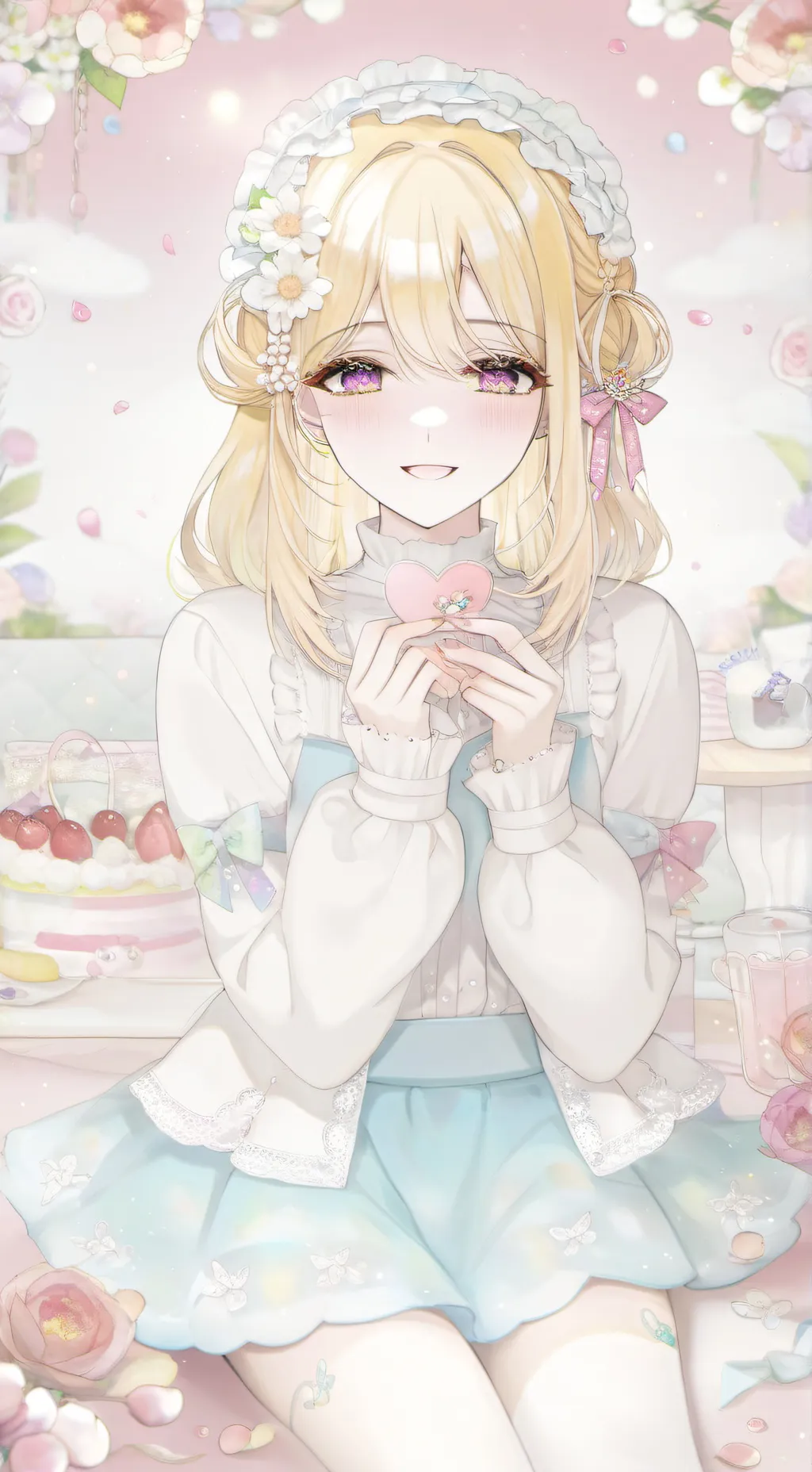 ai character: camelia background