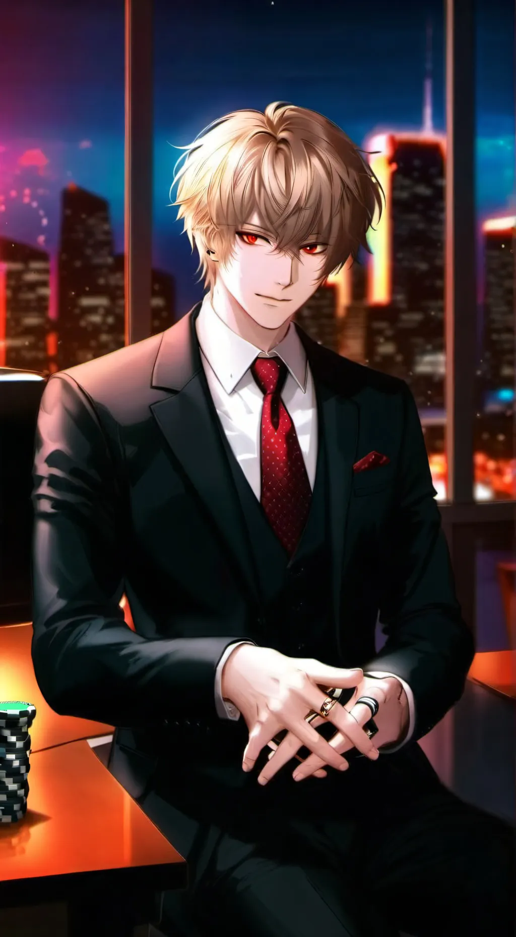 ai character: Toshiki background