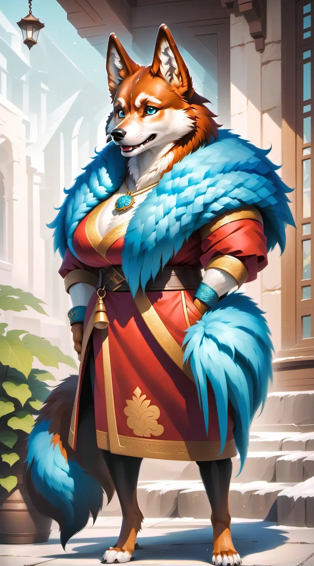 ai character: Gertrude background