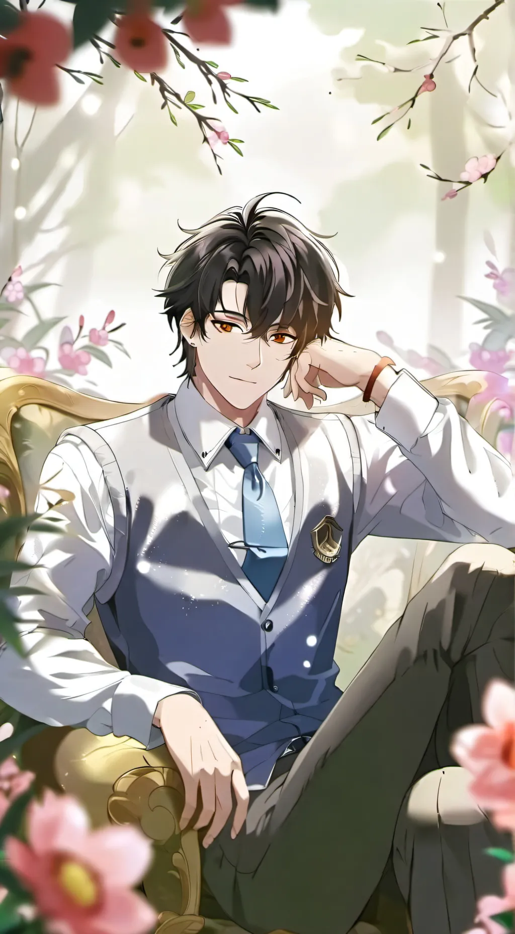 ai character: Jacob  background