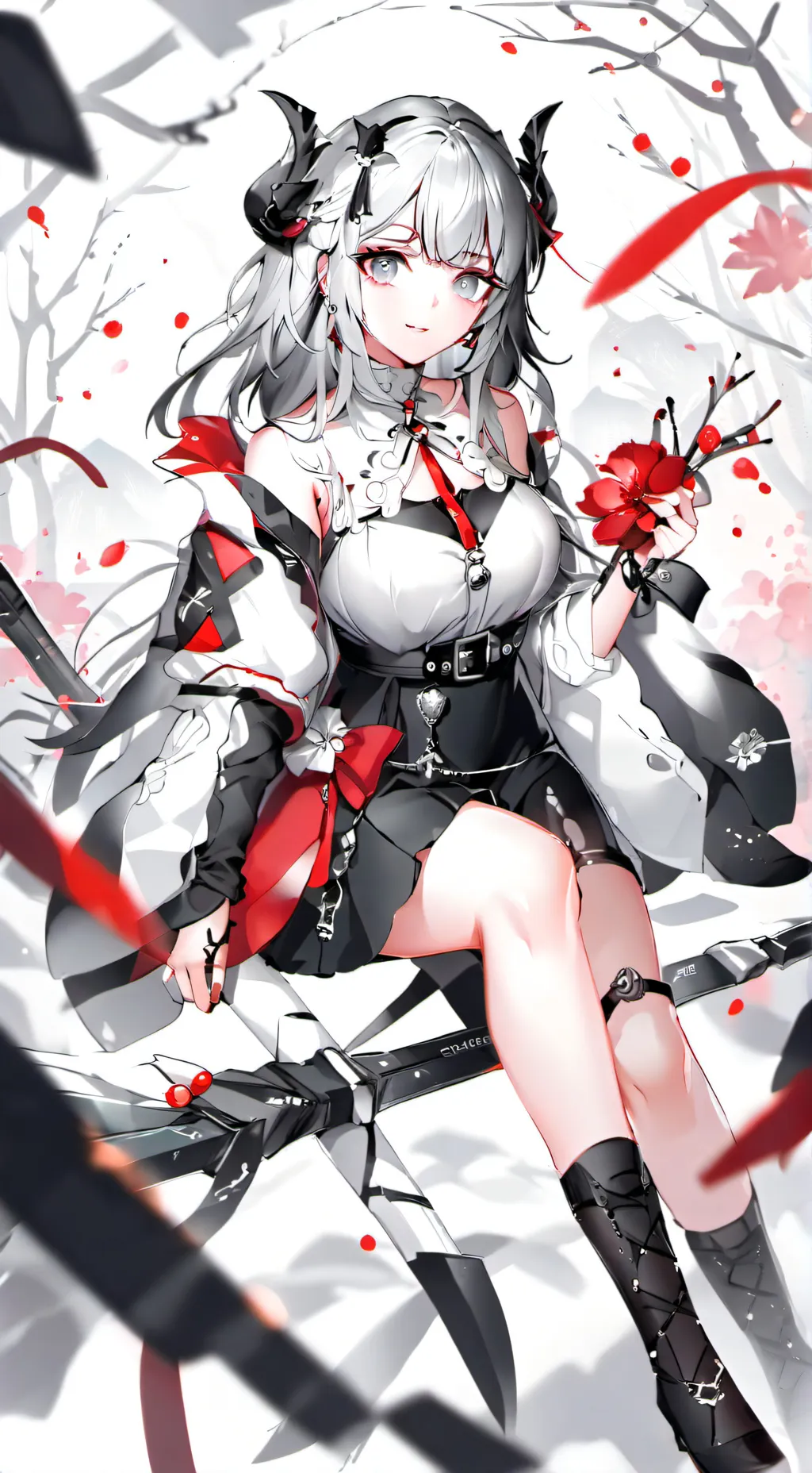 ai character: lily background