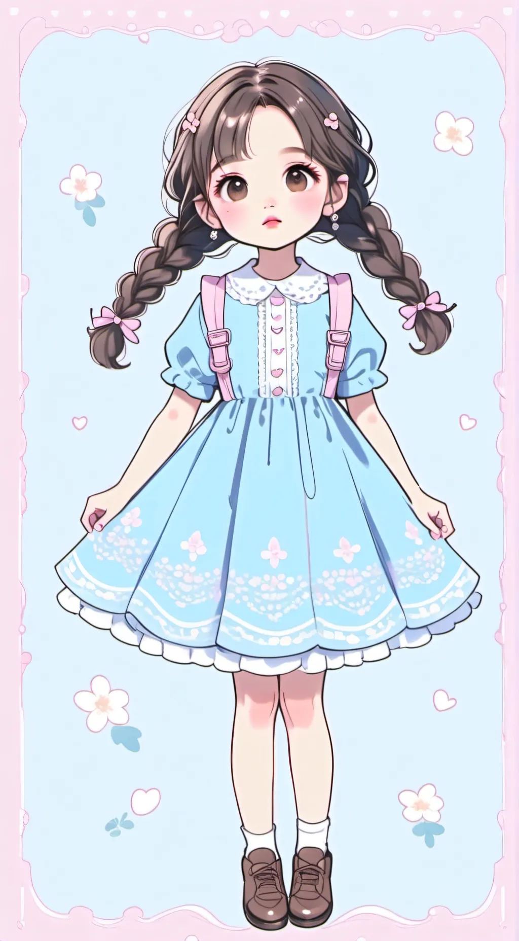ai character: lily background