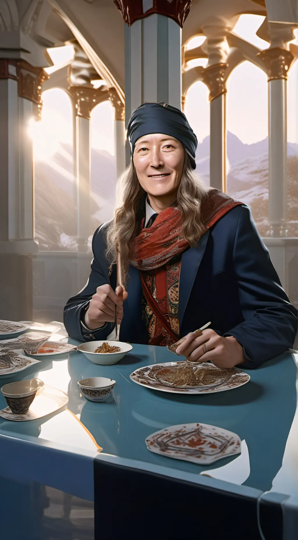 ai character: Addison background