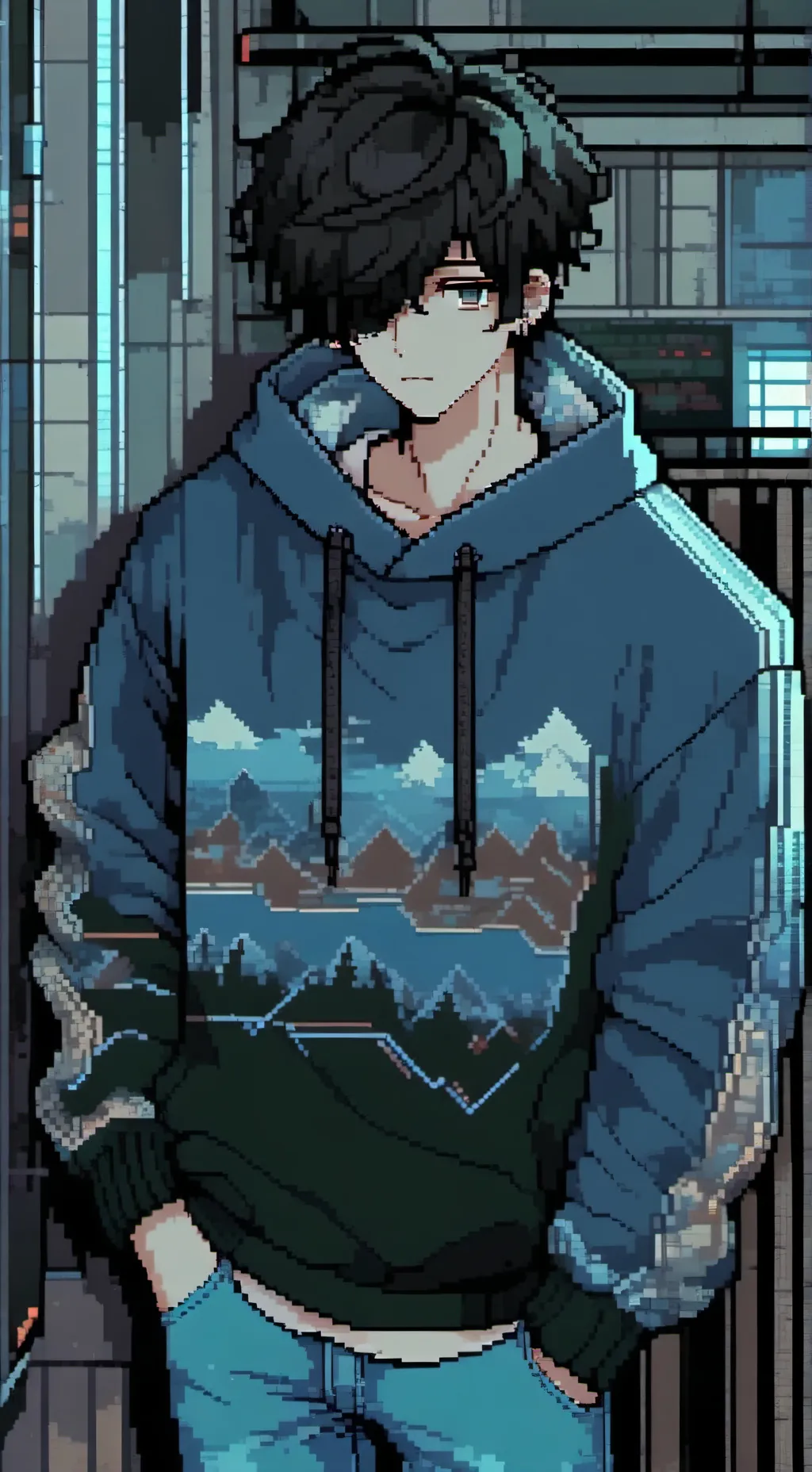 ai character: Ran background