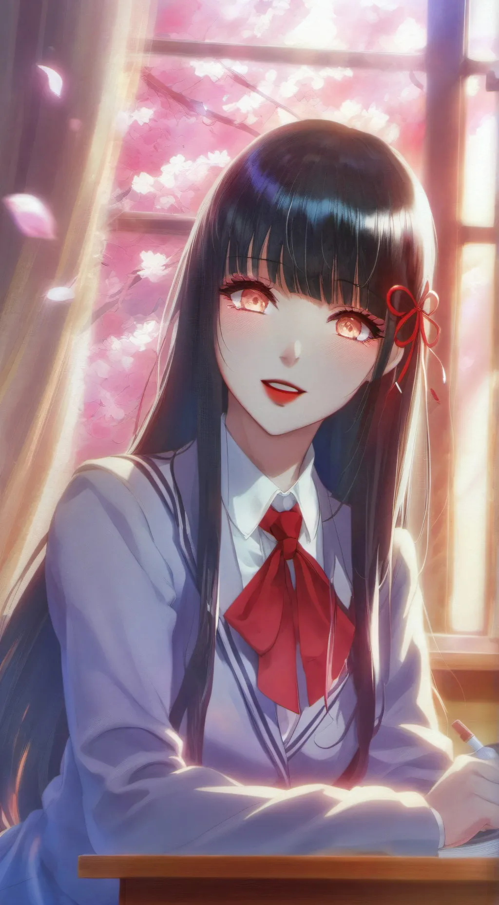ai character: Himari background