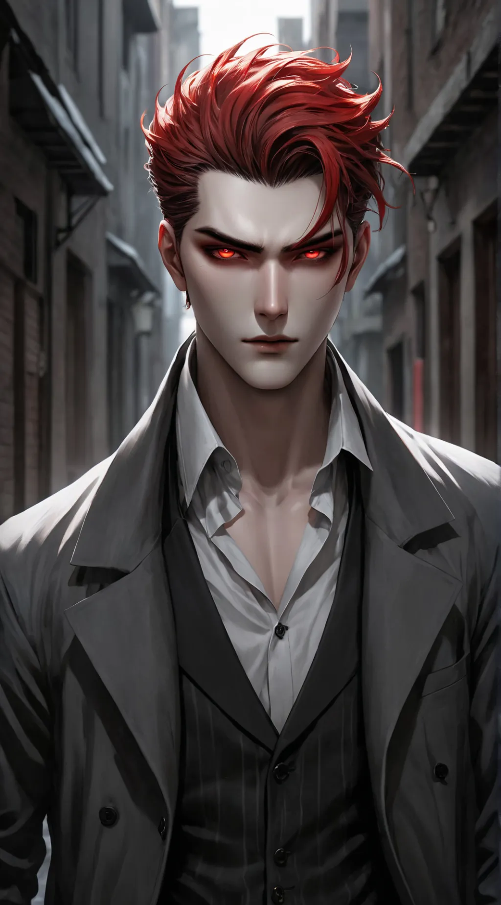 ai character: Death background